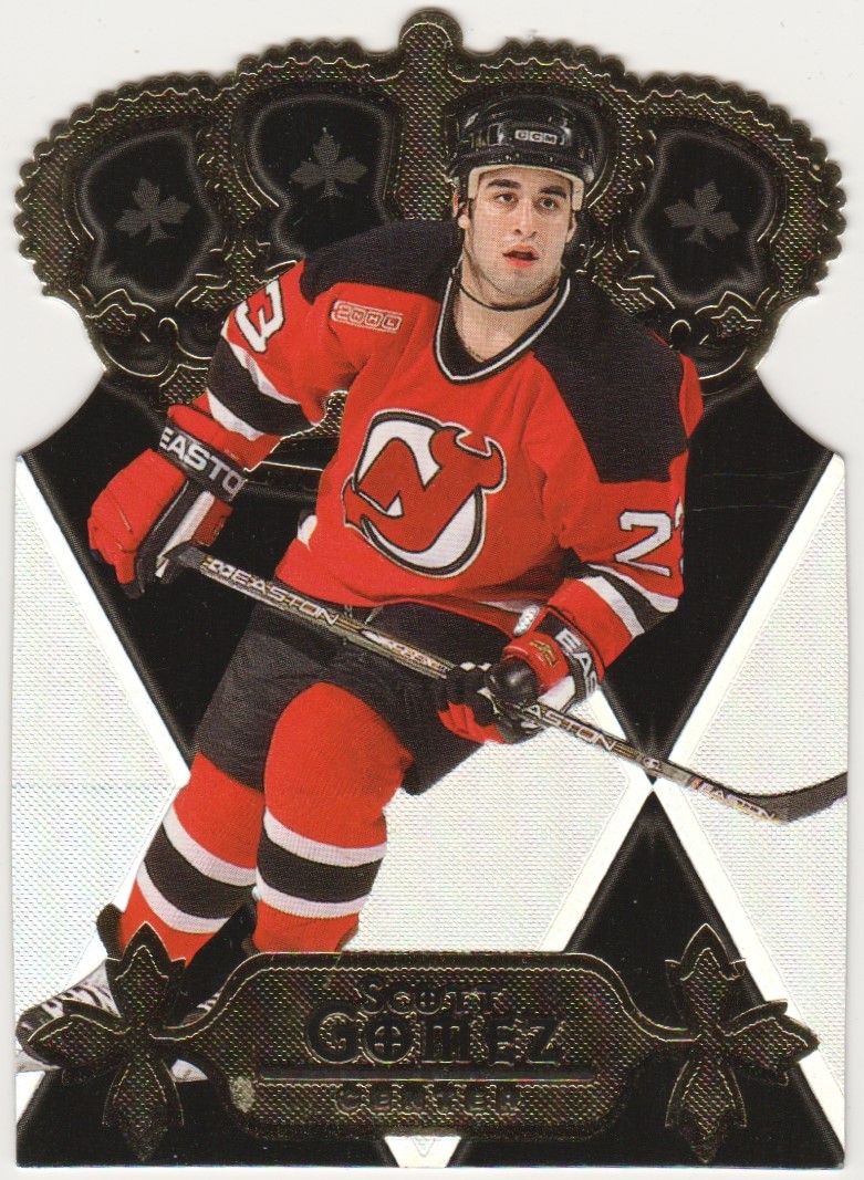 2000-01 Pacific Gold Crown Die Cuts #19 Scott Gomez (image for) 2000-01 Pacific Gold Crown Die Cuts #19 Scott Gomez